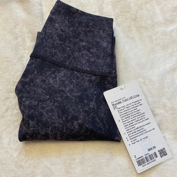 Lululemon Wunder Trains - Dusky Lavender Denim Wash - Picture 3 of 3
